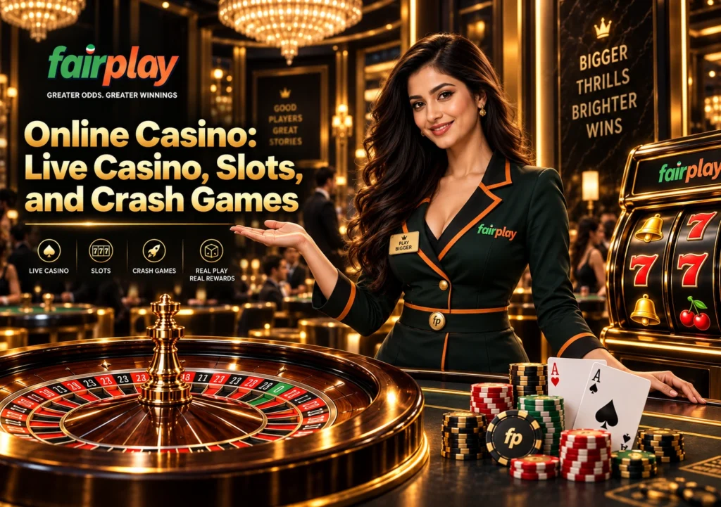 Online Casino: Live Dealer Games, Slots, and Crash Games